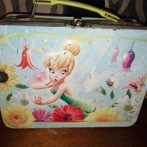 Vintage tinker bell lunch box
